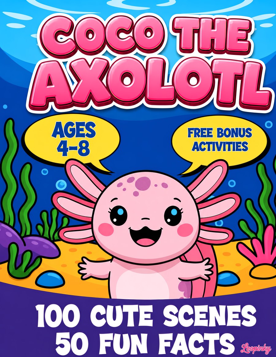 Coco the Axolotl — Book 1 cover
